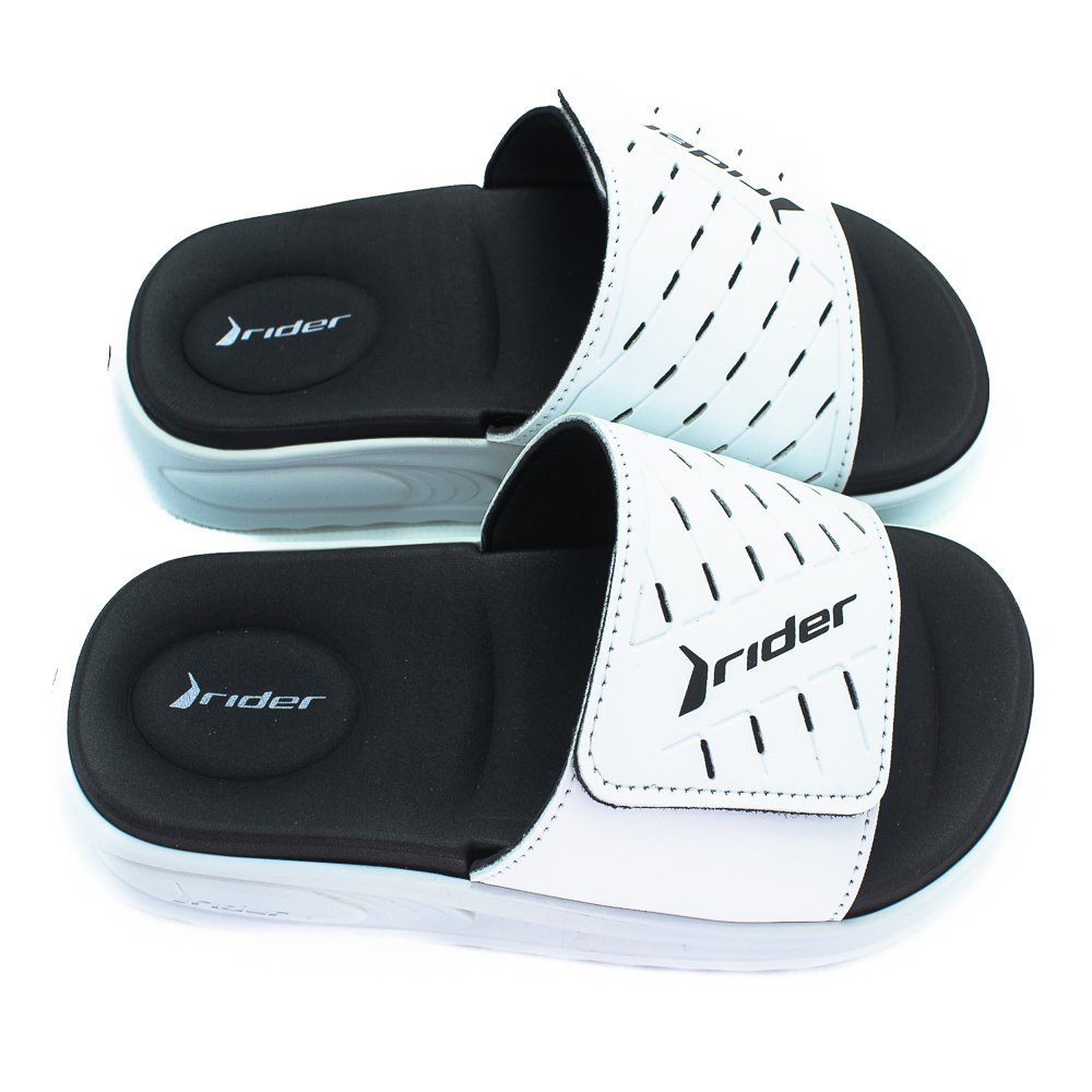 Chinelo Masculino Rider R Soft Plus - Branco Branco 2