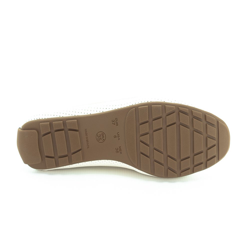 Sapatilha Feminina Sua Cia 8263.15836 - Off White Branco 4
