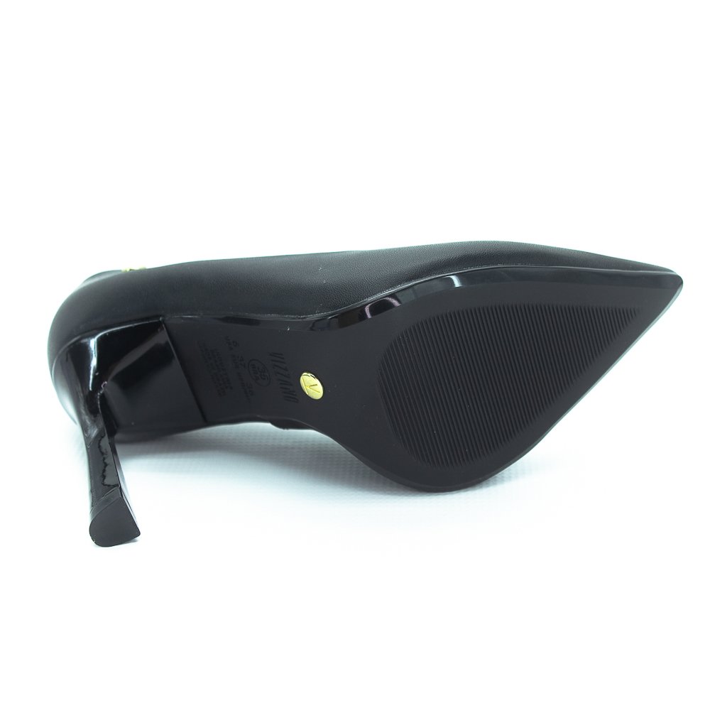 Scarpin Feminino Vizzano 1447.100 - Preto Preto 3