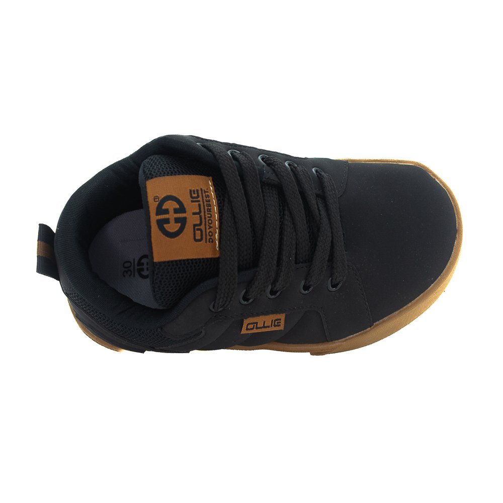 Tênis Infantil Menino Ollie Cyclone - Preto Preto 5