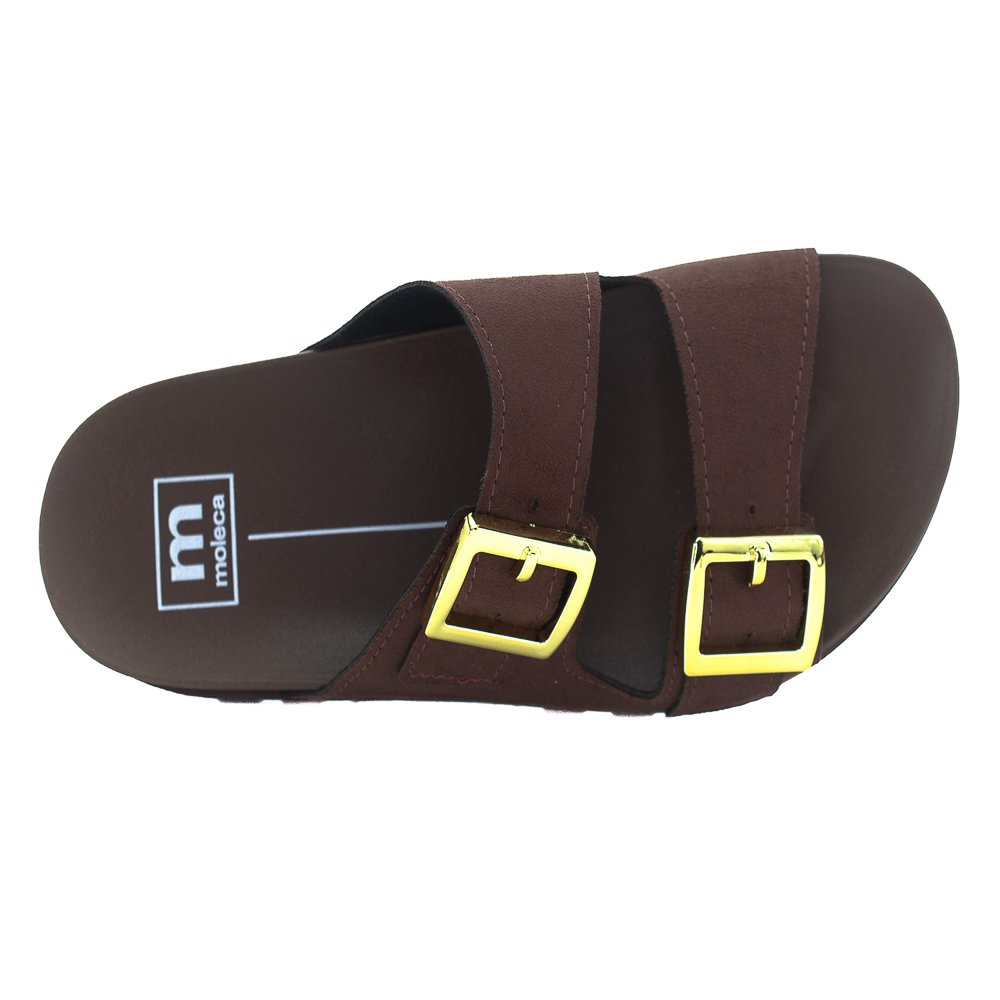 Papete Feminina Moleca 5436.401 - Marrom