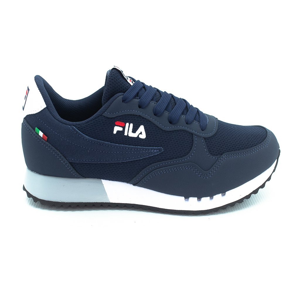 Tênis Masculino Fila Euro Jogger Sport II - Azul