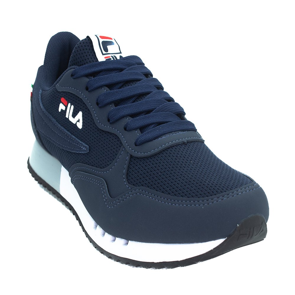 Tênis Masculino Fila Euro Jogger Sport II - Azul Azul 2