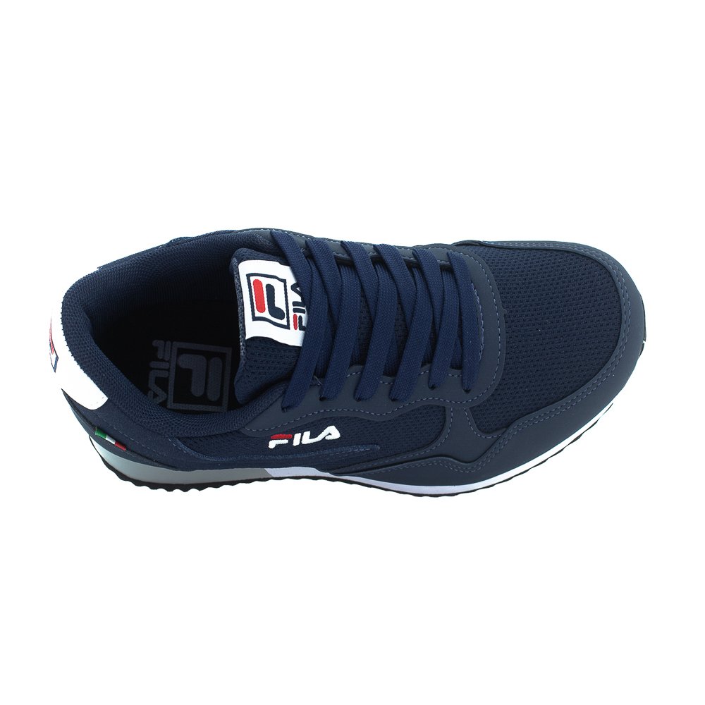 Tênis Masculino Fila Euro Jogger Sport II - Azul Azul 5