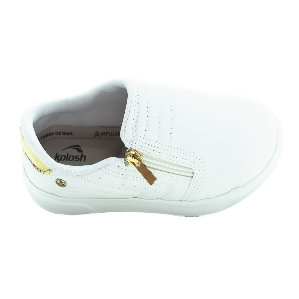 Tênis Feminino Kolosh C3558-0002 - Branco Branco 5