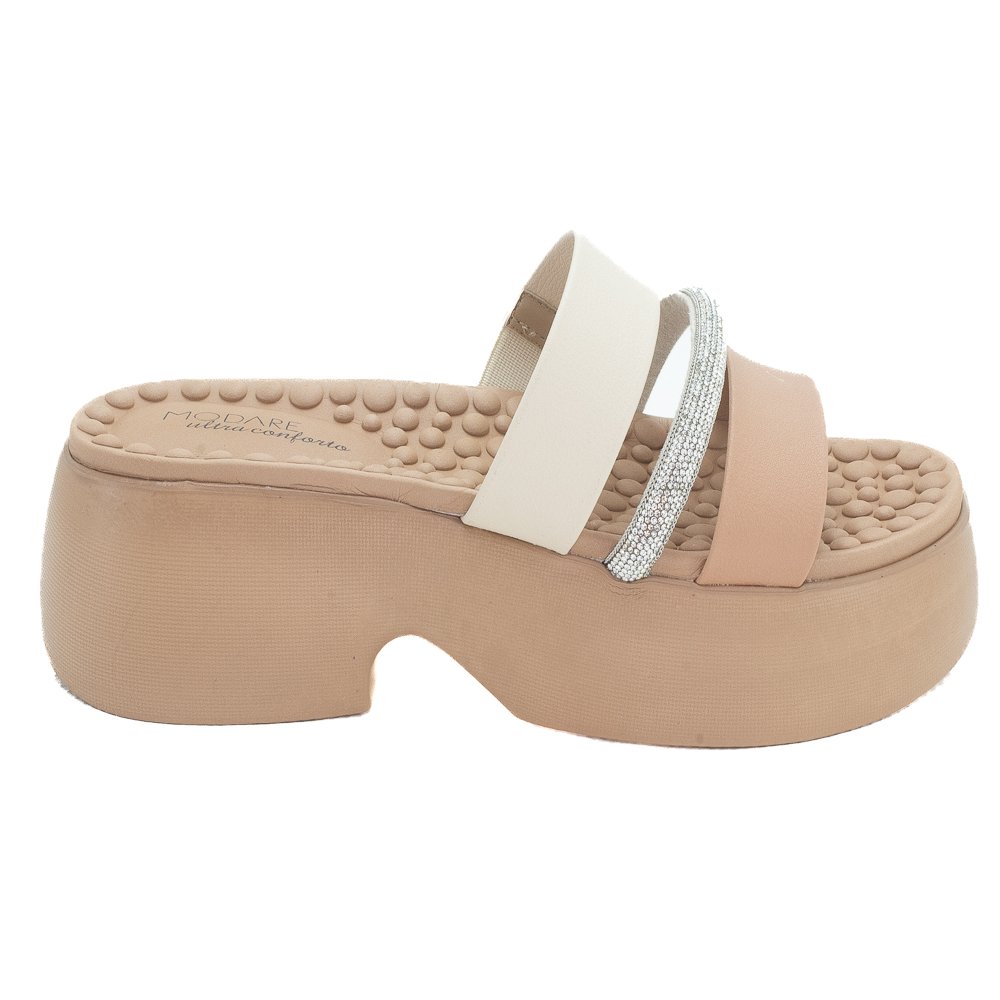 Tamanco Feminino Modare 7210.205 - Creme