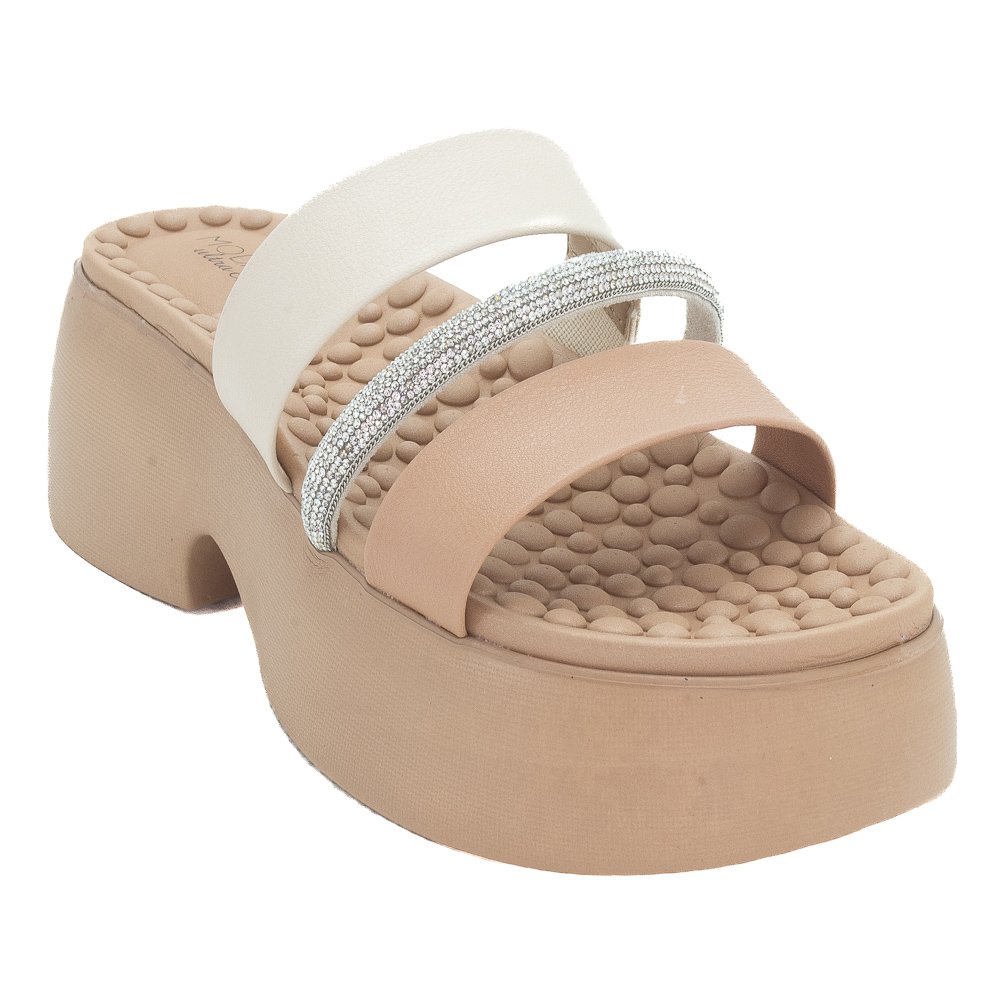 Tamanco Feminino Modare 7210.205 - Creme Bege 2