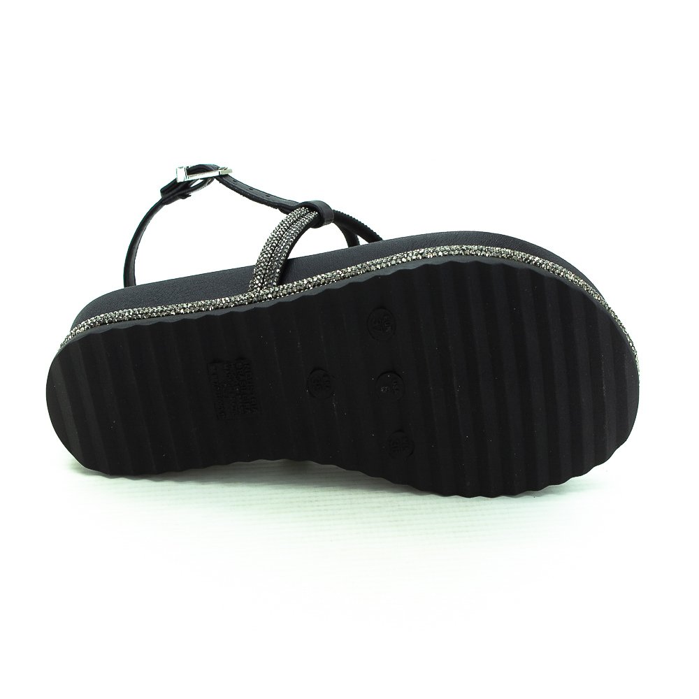 Sandália Feminina Via Marte 101-005-02 - Preto Preto 4