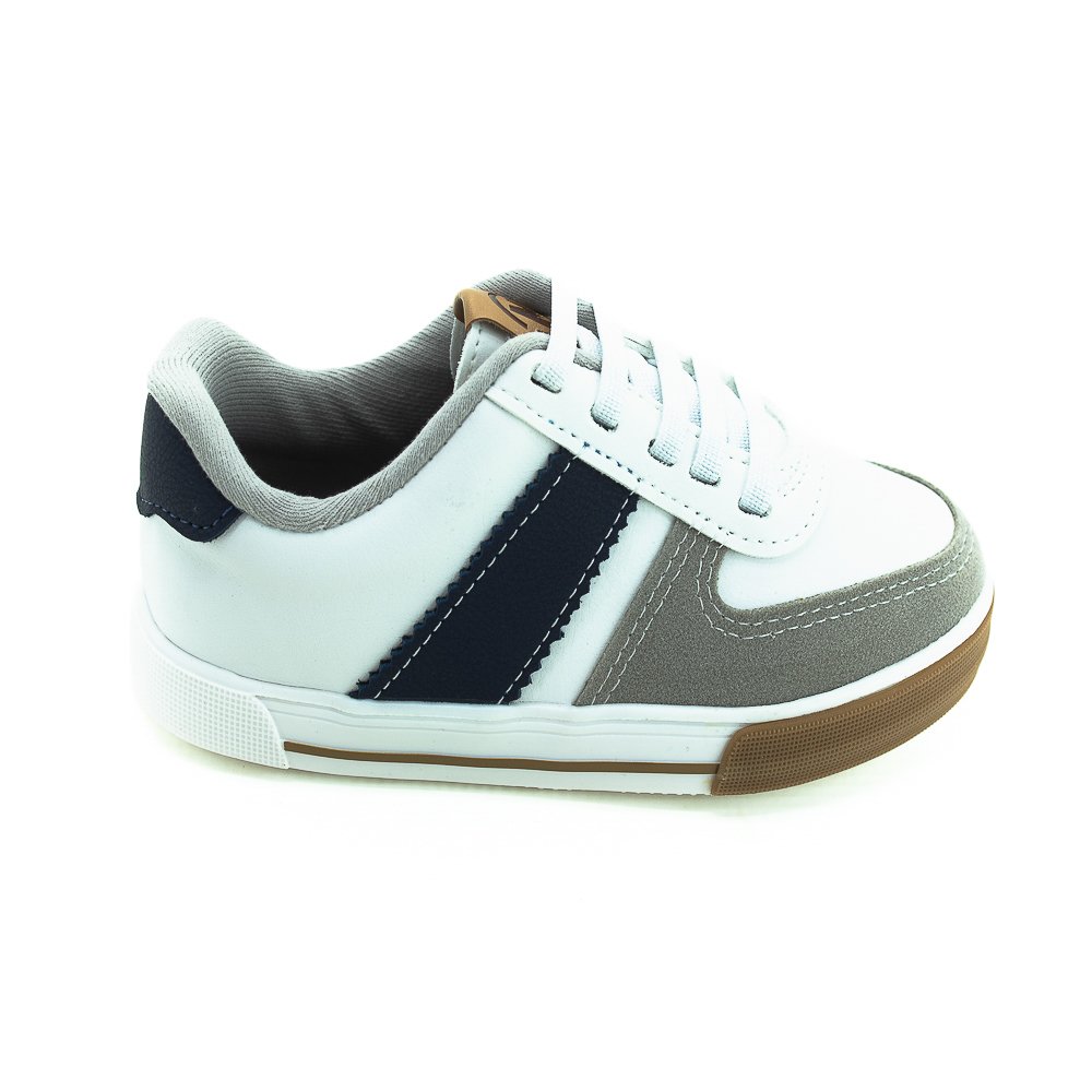 Tênis Infantil Menino Molekinho 2842.219 - Branco