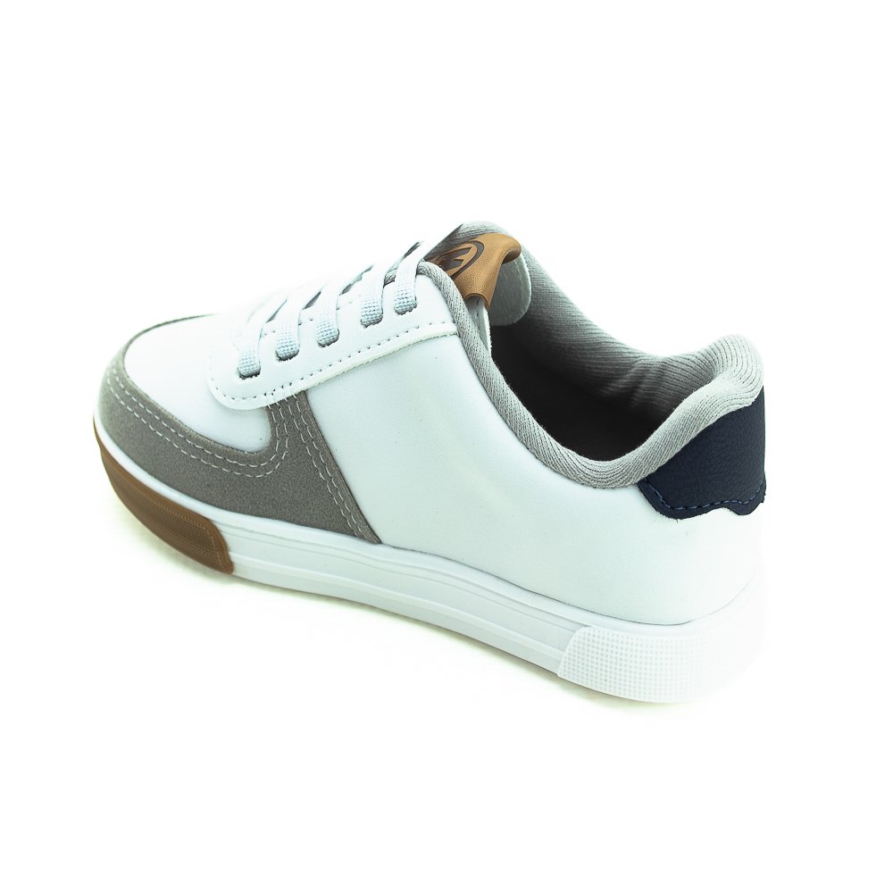Tênis Infantil Menino Molekinho 2842.219 - Branco Branco 3
