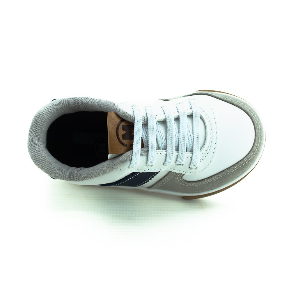 Tênis Infantil Menino Molekinho 2842.219 - Branco Branco 5