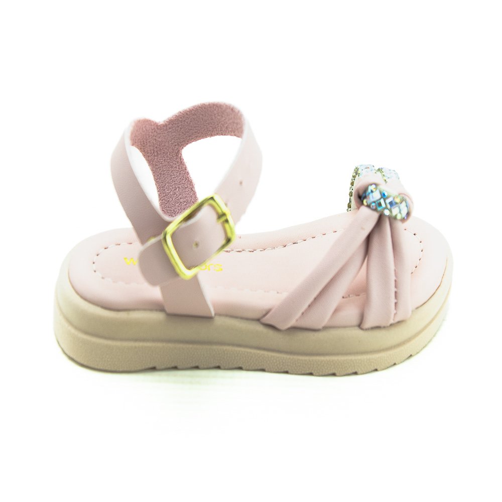 Sandália Infantil Menina Worldcolors 359.003 - Rosa