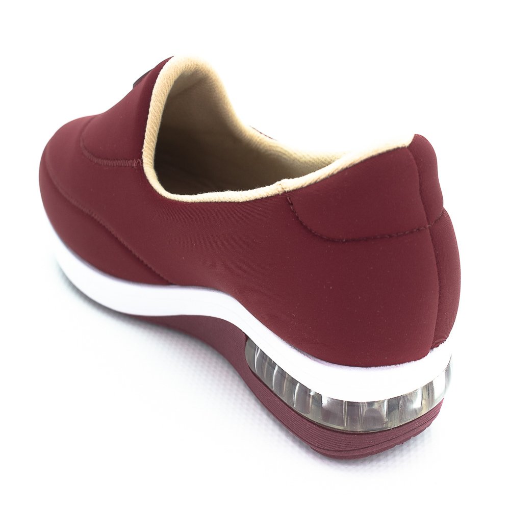 Tênis Feminino Modare 7320.239 - Vinho Vermelho 3