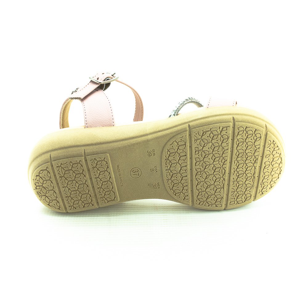 Sandália Feminina Softli 10005.10023 - Rosa Rosa 2