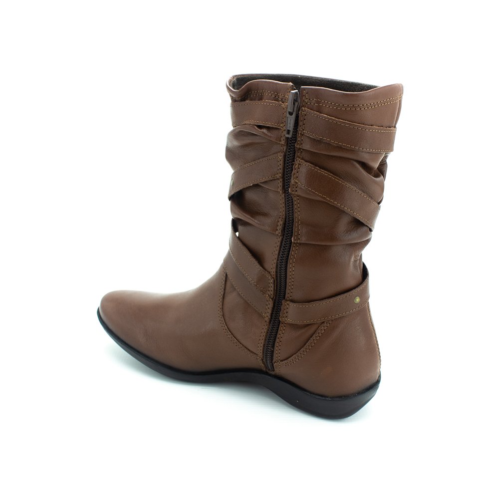 Bota Feminina Perlatto ANG841 - Marrom Marrom 3