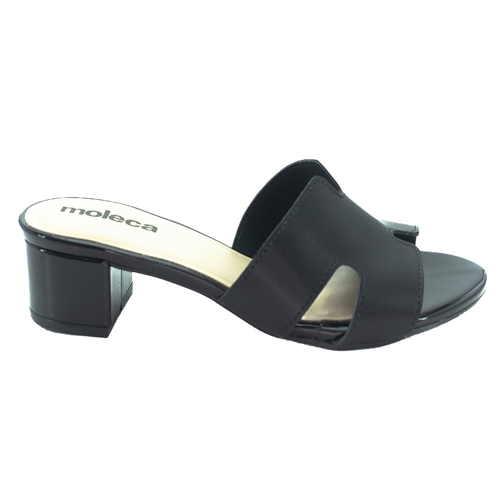 Tamanco Feminino Moleca 5259.875 - Preto