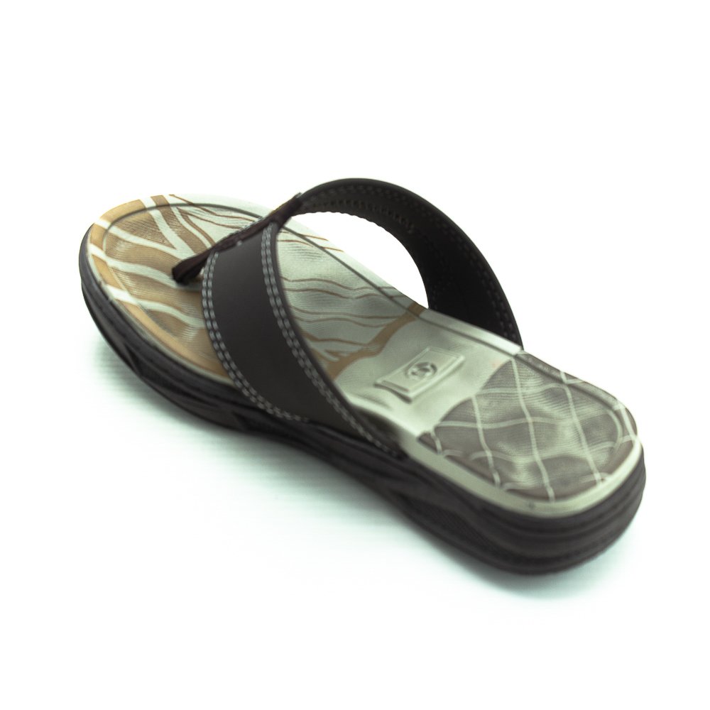 Chinelo Infantil Menino Molekinho 2402.442 - Marrom Marrom 3