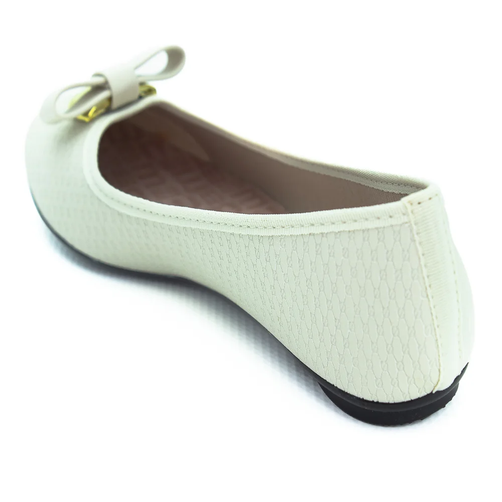 Sapatilha Feminina Moleca 5726.142 - Branco Branco 3