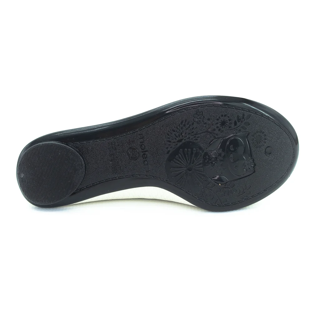 Sapatilha Feminina Moleca 5726.142 - Branco Branco 4