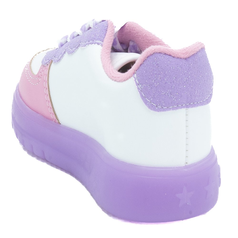 Tênis Infantil Menina Molekinha 2742.203 - Branco Branco 3