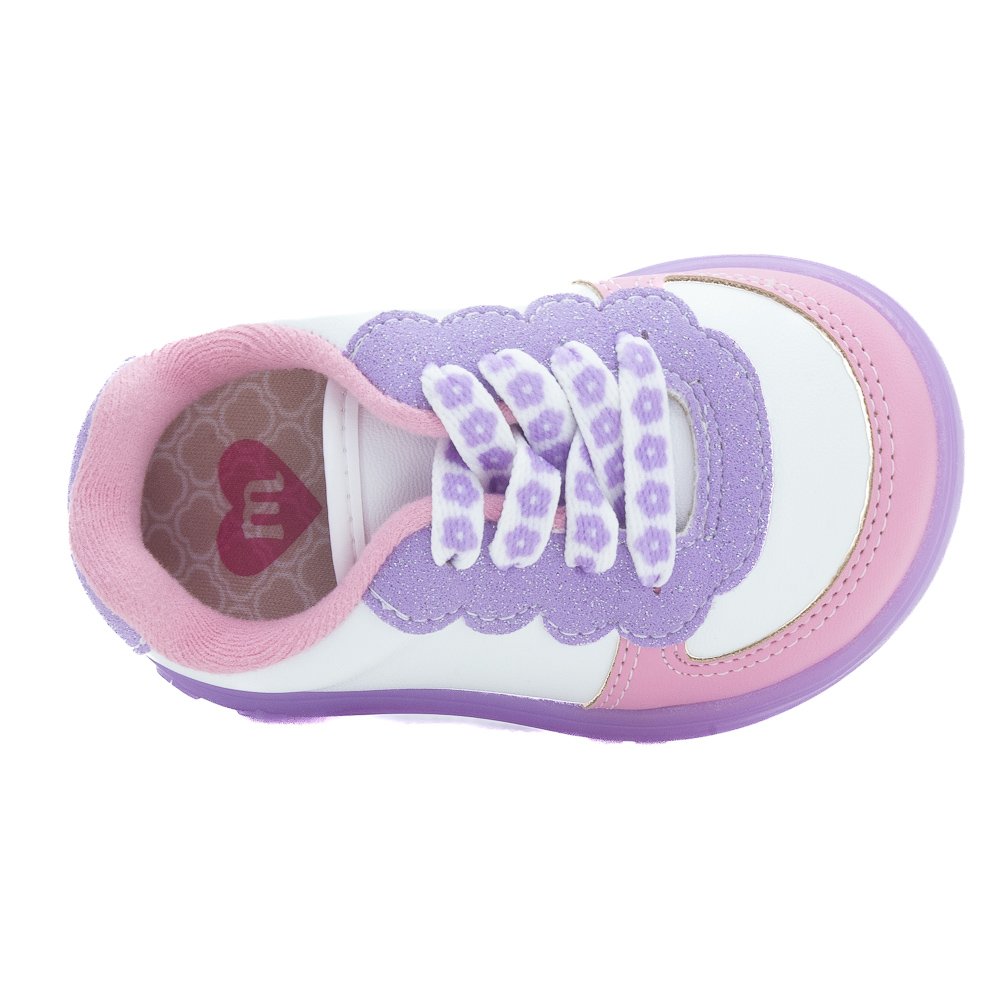 Tênis Infantil Menina Molekinha 2742.203 - Branco Branco 5