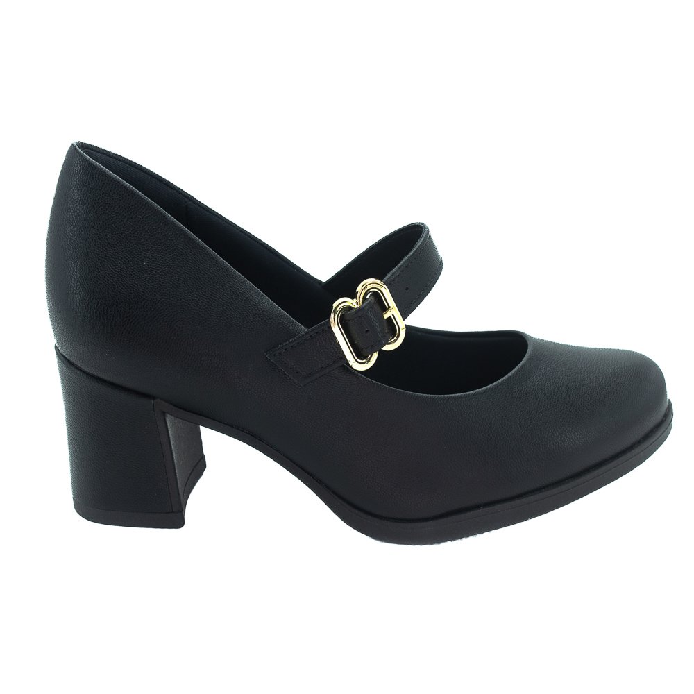 Sapato Feminino Piccadilly 654063-5 - Preto