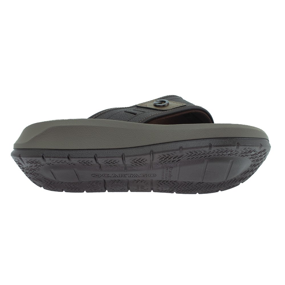 Chinelo Masculino Cartago Santorini - Marrom Marrom 4