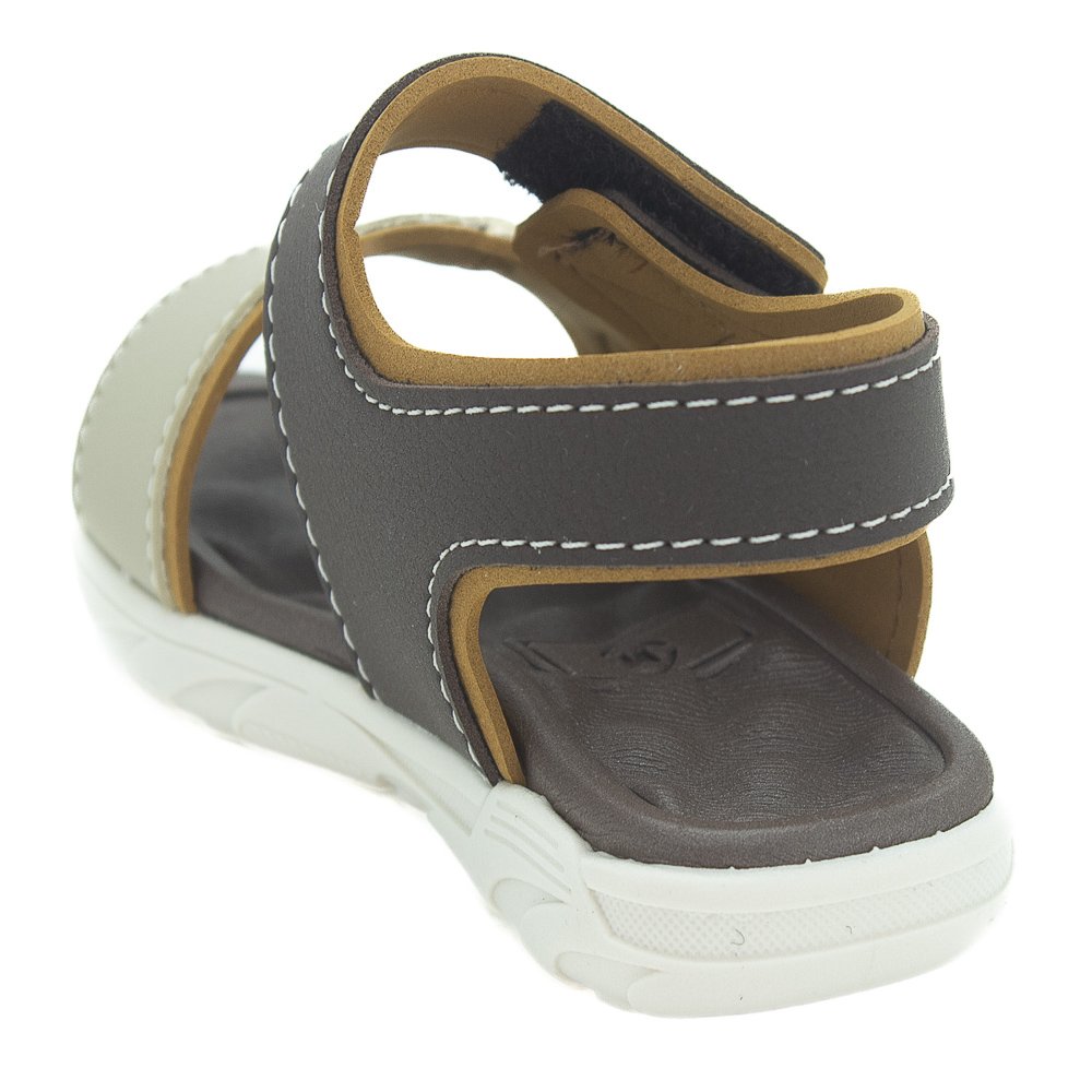 Sandália Infantil Menino Molekinho 2135.137 - Marrom Marrom 3