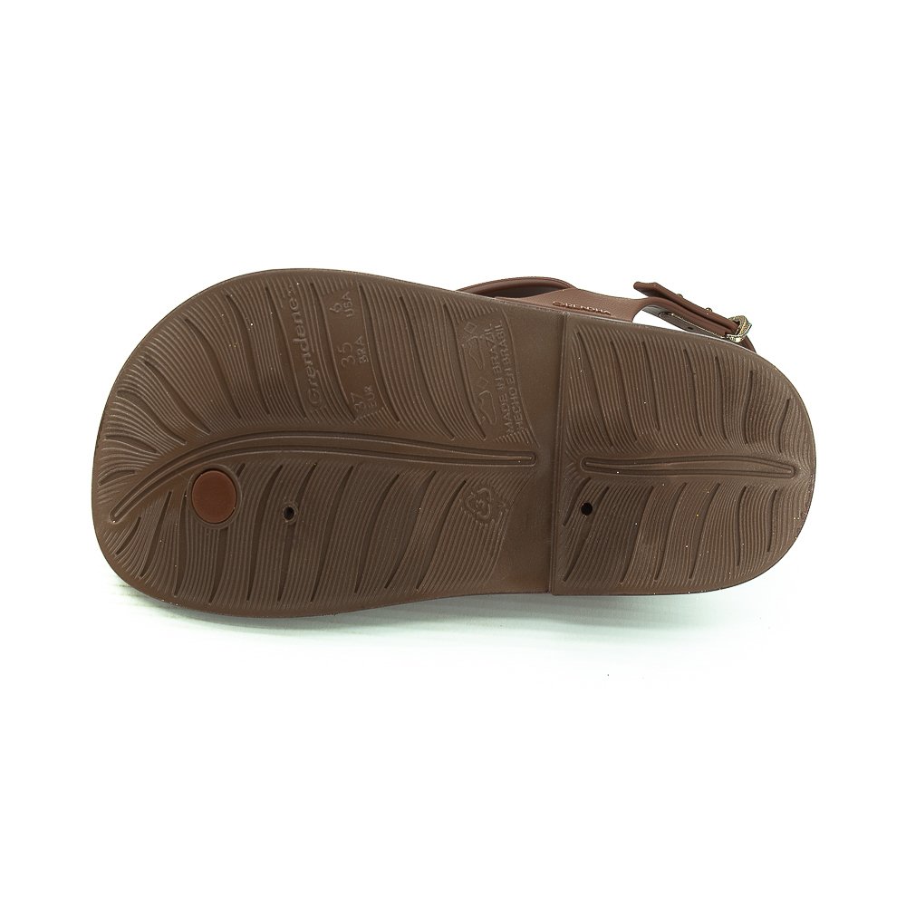 Sandália Feminina Grendha Musaad - Marrom Marrom 3