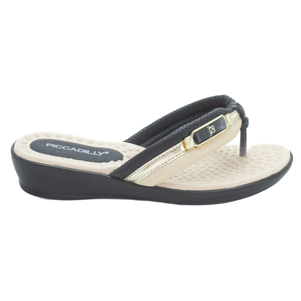 Chinelo Feminino Piccadilly 500411-4 - Preto