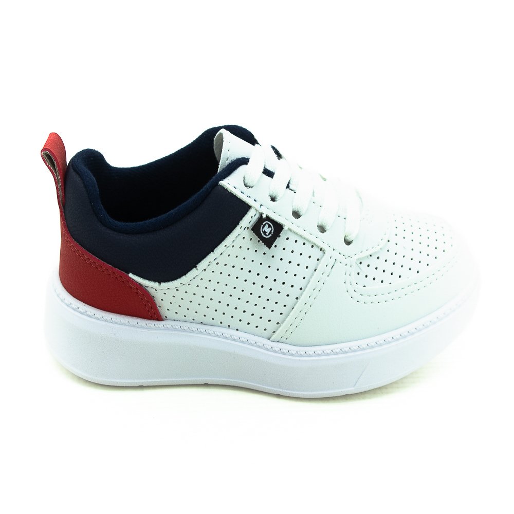 Tênis Infantil Menino Molekinho 2861.112 - Branco