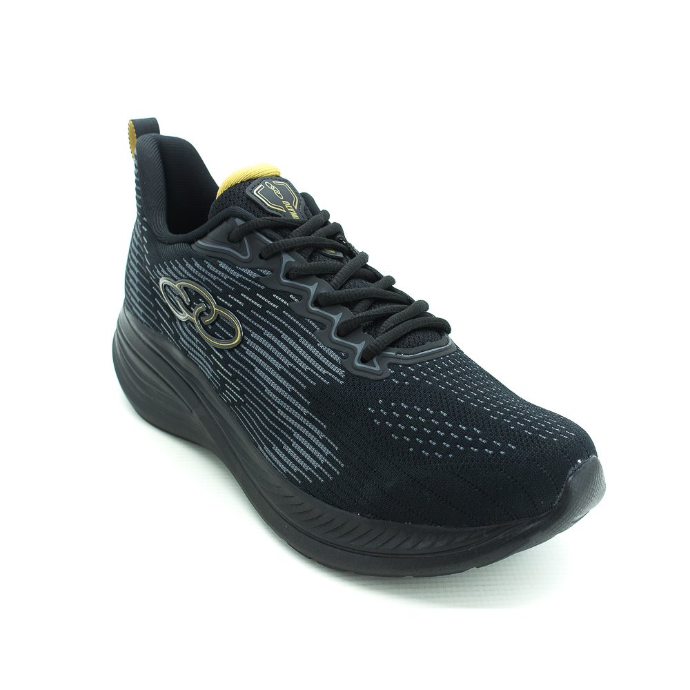 Tênis Masculino Olympikus Marte - Preto Preto 2