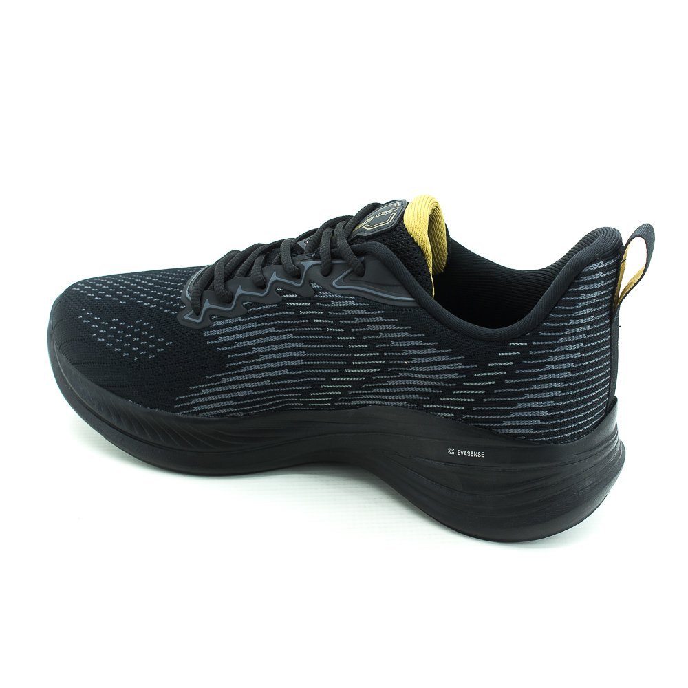Tênis Masculino Olympikus Marte - Preto Preto 3