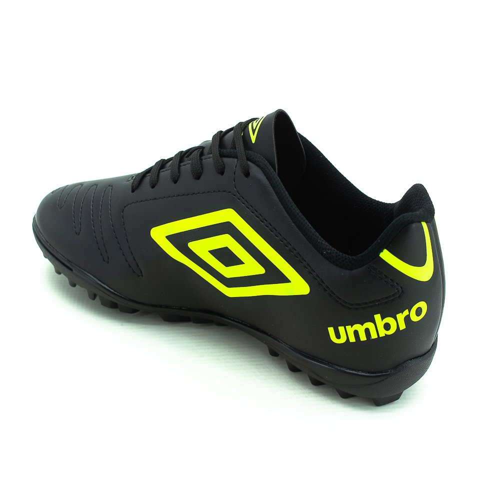 Chuteira Society Masculina Umbro Class - Preto Preto 2
