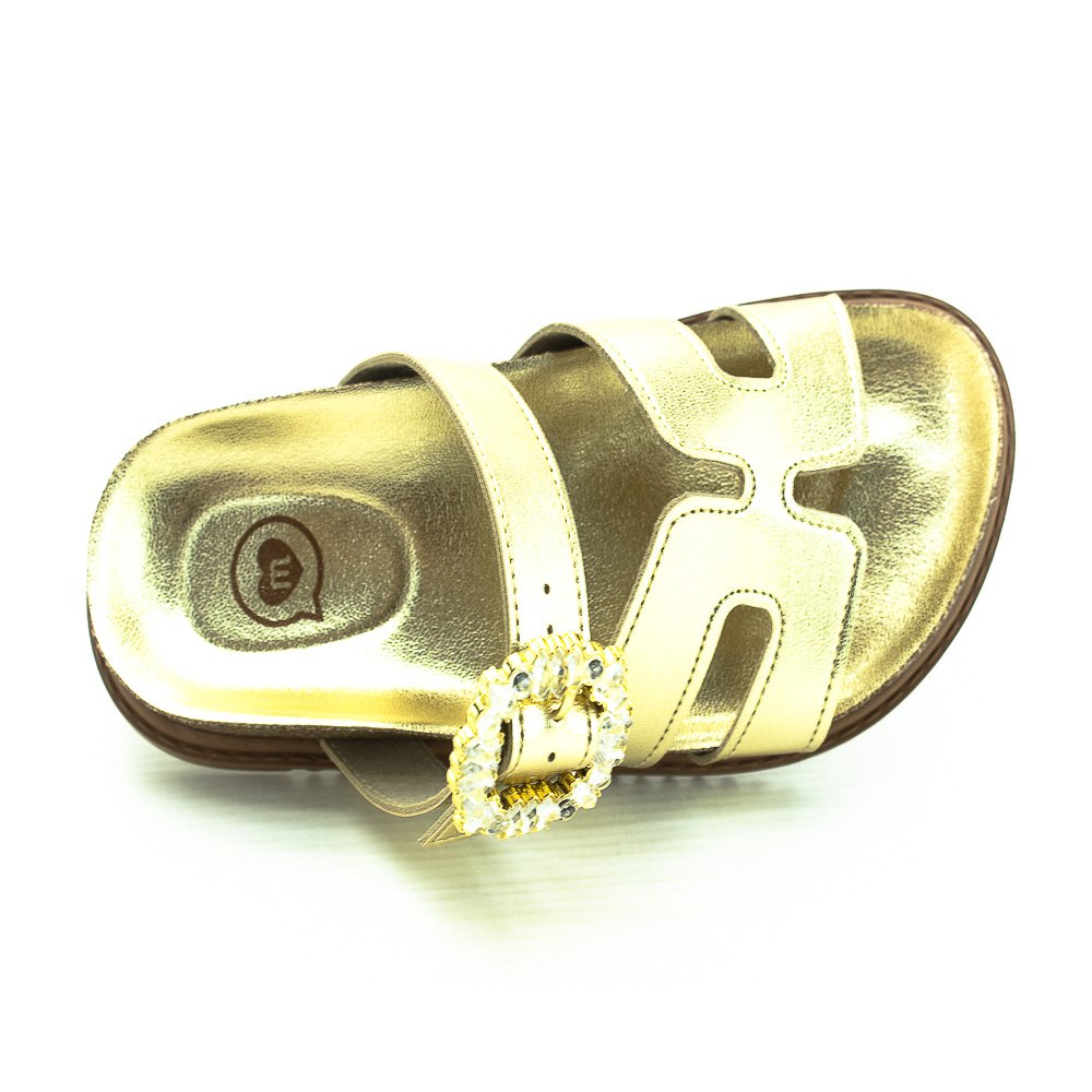 Papete Infantil Menina Molekinha 2357.106 - Dourada Dourado 5