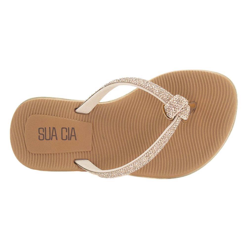 Chinelo Feminino Sua Cia 8346.15387 - Nude Bege 5