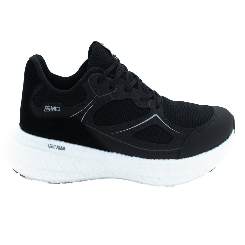 Tênis Feminino Actvitta 4841.113 - Preto Preto 2