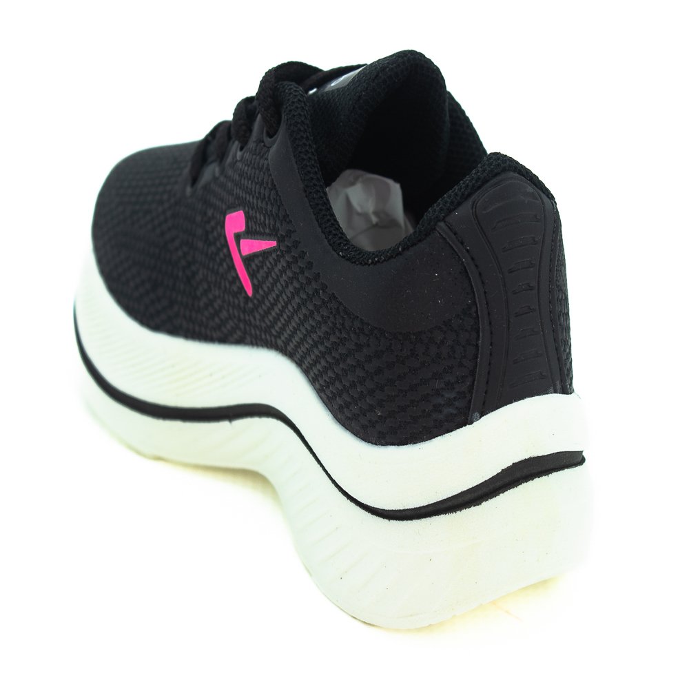Tênis Infantil Menina Box 200 Bk2010 - Preto Preto 3