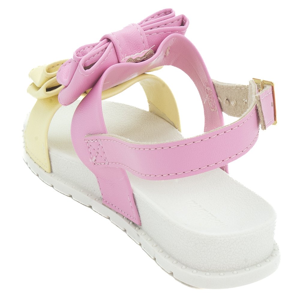 Sandália Infantil Menina Molekinha 2341.128 - Rosa Rosa 3
