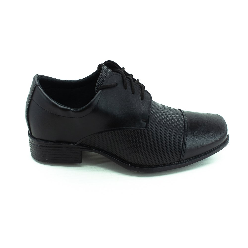 Sapato Social Masculino + Leve 601 - Preto
