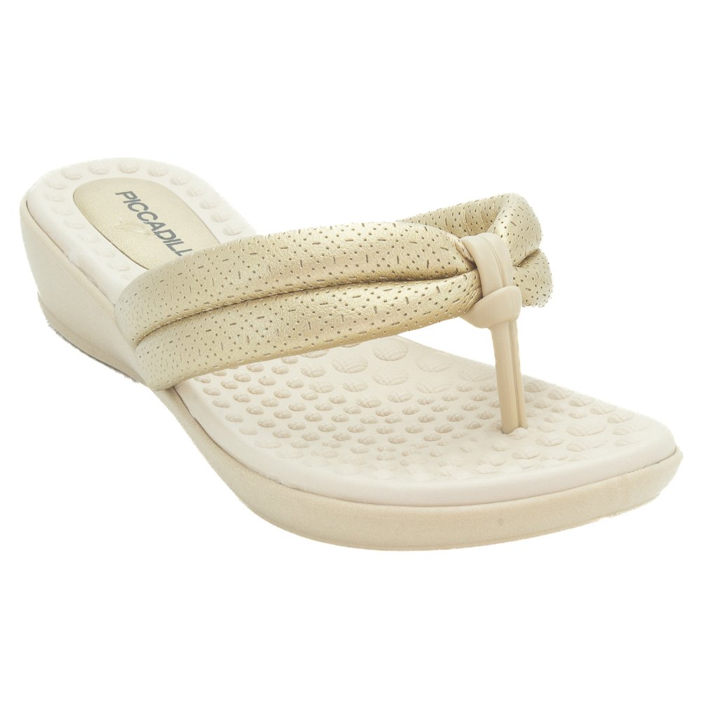 Chinelo Feminino Piccadilly 500401-19 - Dourado Dourado 2