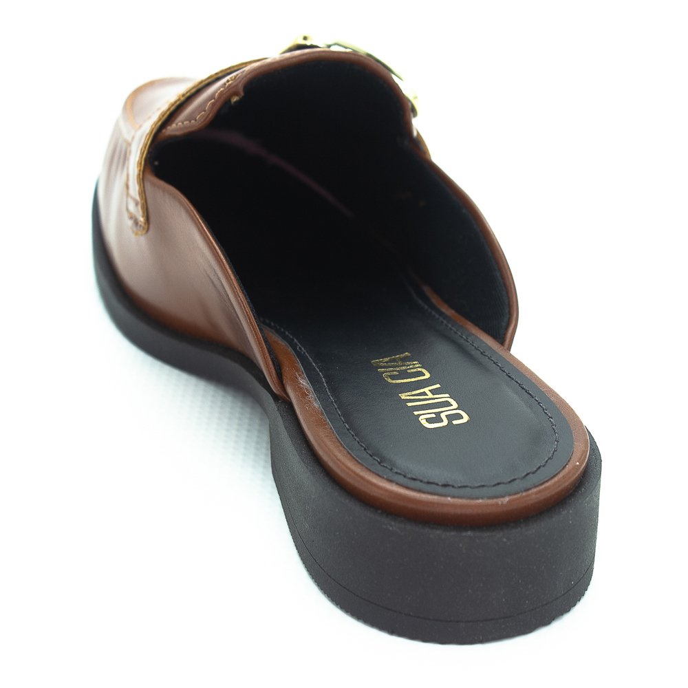Mule Feminino Sua Cia 8351.16054 - Marrom Marrom 3