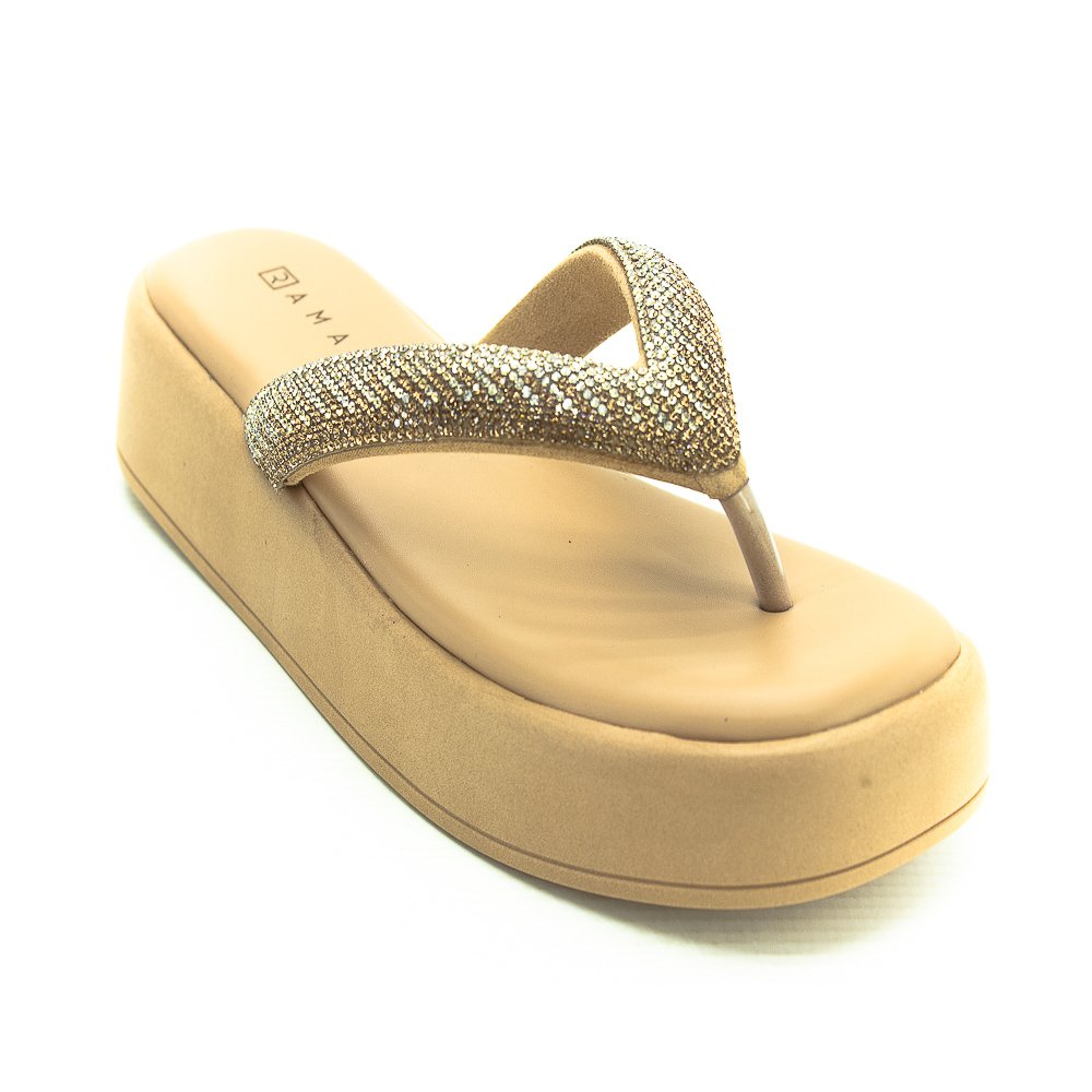 Tamanco Feminino Ramarim 24-39236 - Nude Bege 2