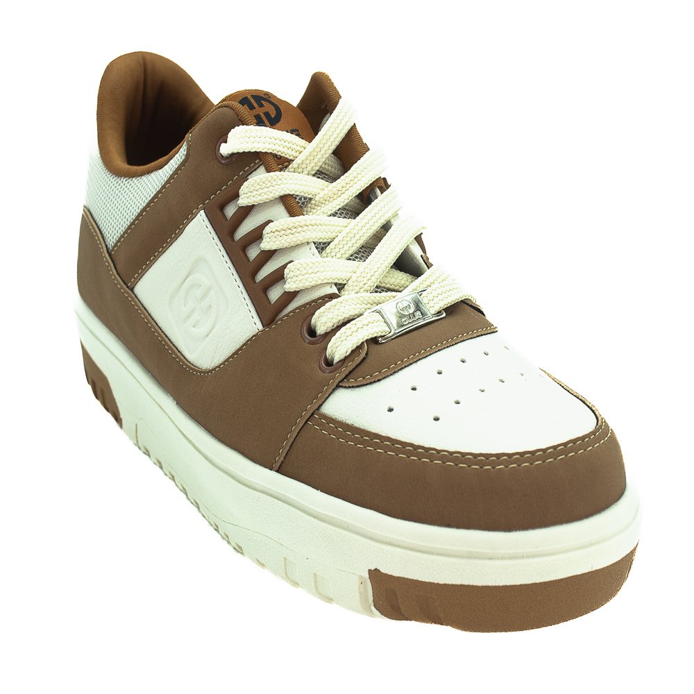 Tênis Masculino Ollie Rock - Marrom Marrom 2