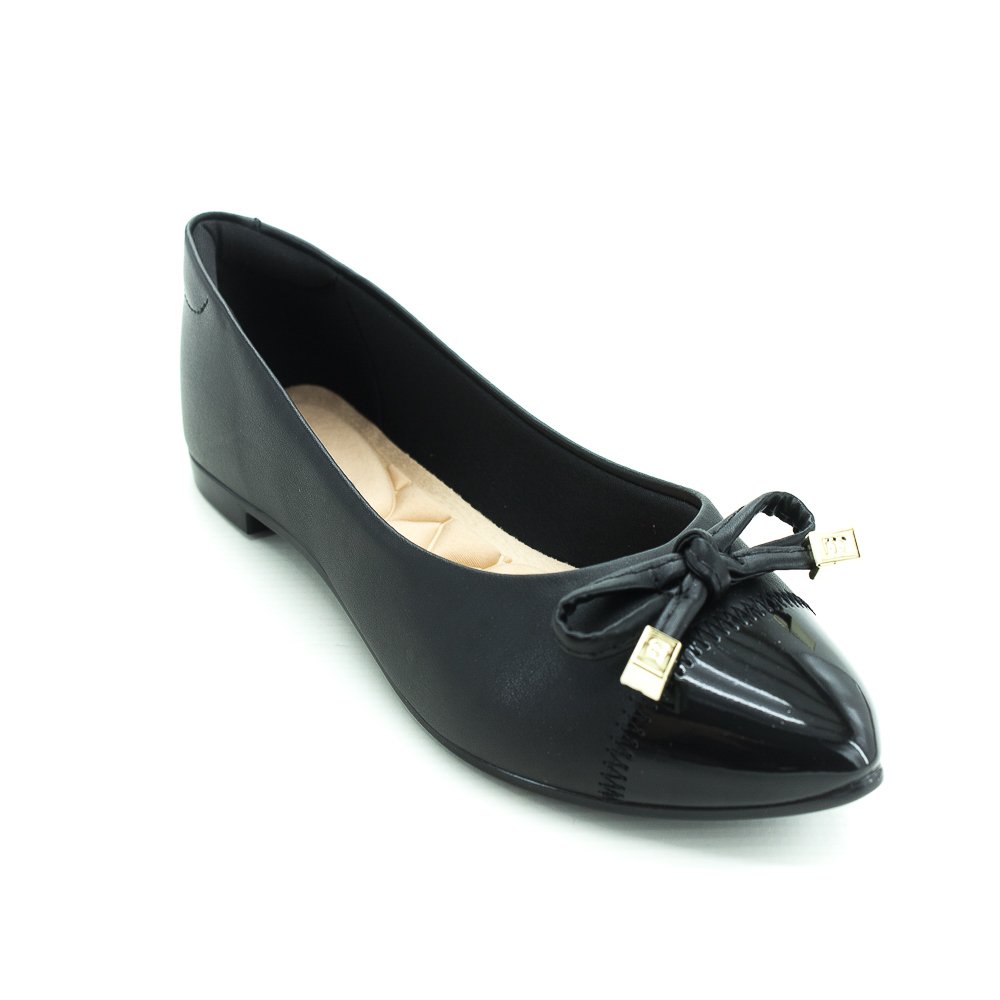 Sapatilha Feminina Moleca 5635.870 - Preto