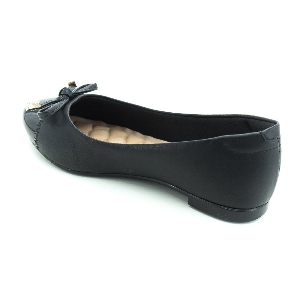 Sapatilha Feminina Moleca 5635.870 - Preto Preto 3