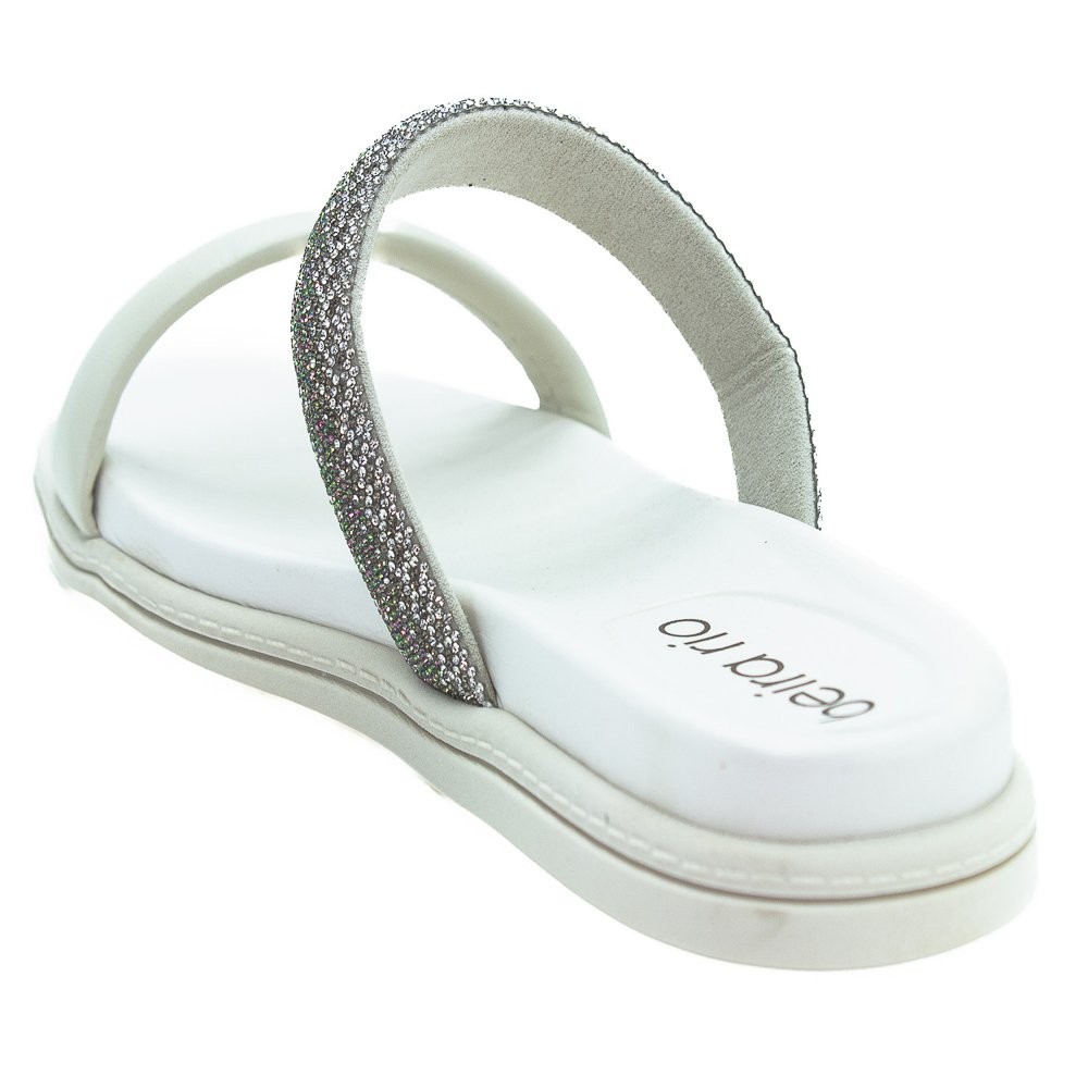 Chinelo Feminino Beira Rio 8488.122 - Branco Branco 3
