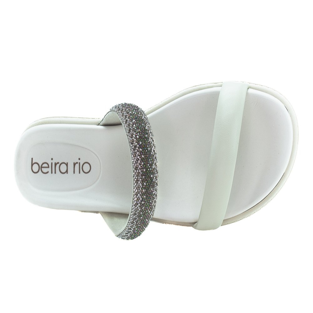 Chinelo Feminino Beira Rio 8488.122 - Branco Branco 5
