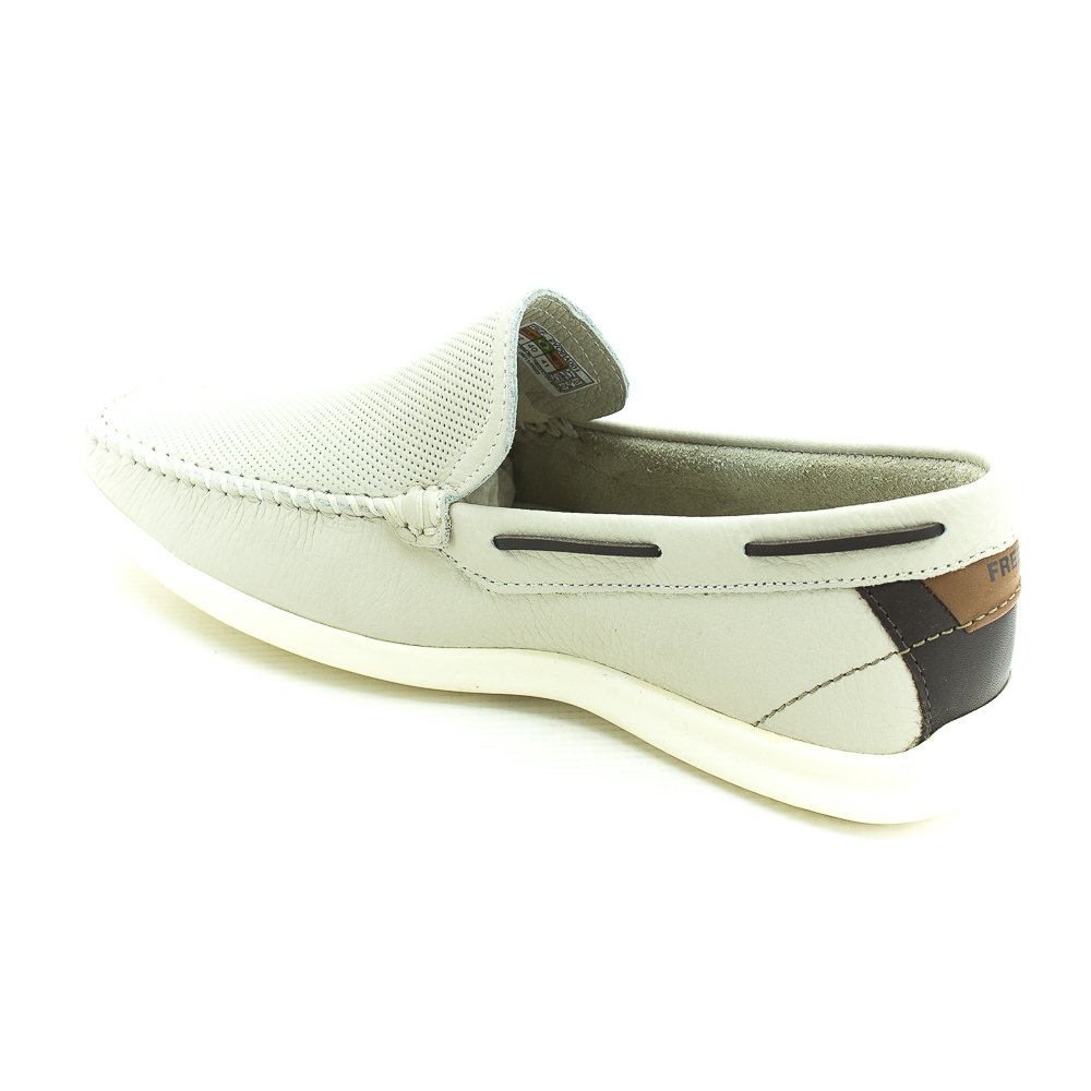 Mocassim Masculino Freeway Evora - Branco Off Branco 3