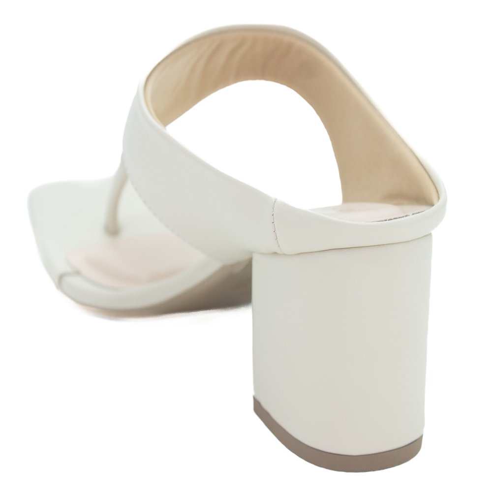 Tamanco Feminino Mariotta 20411-03 - Off White Branco 3